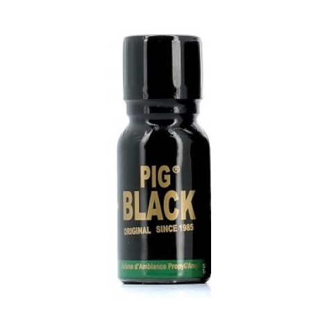 Poppers Pig Black (Amyle/Propyle) 15 ml