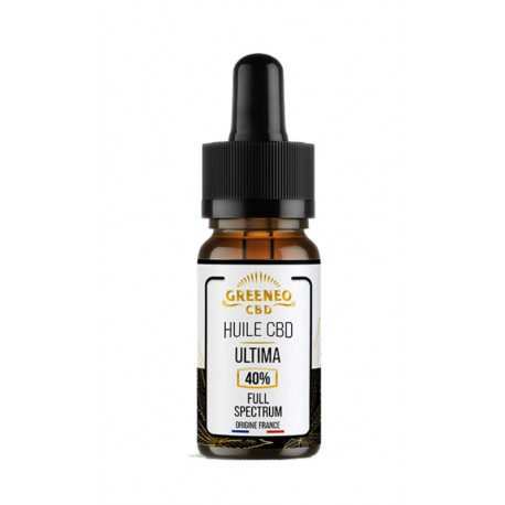 Huile 40% CBD ''ULTIMA'' - Greeneo