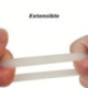 Set de 3 anneaux silicone Phosphorescents