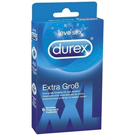 Préservatifs Durex King Size  XXL - x6