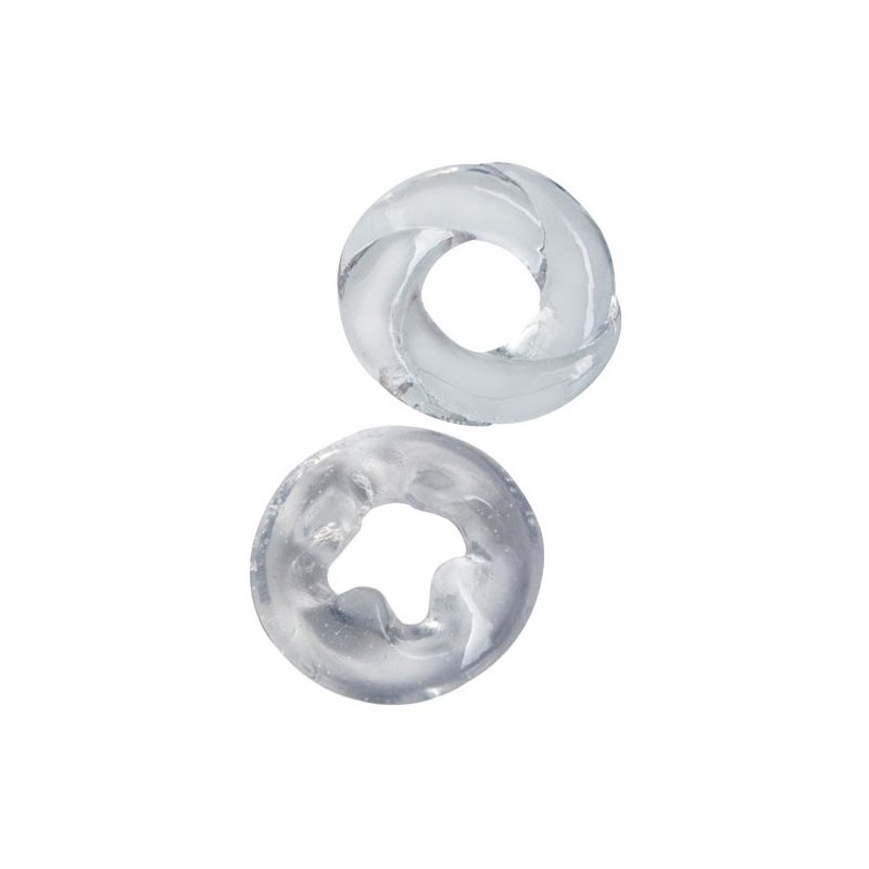 Lot de 2 Cockrings ''Cock N Load'' AdamMale Toys PoppersPromo.fr